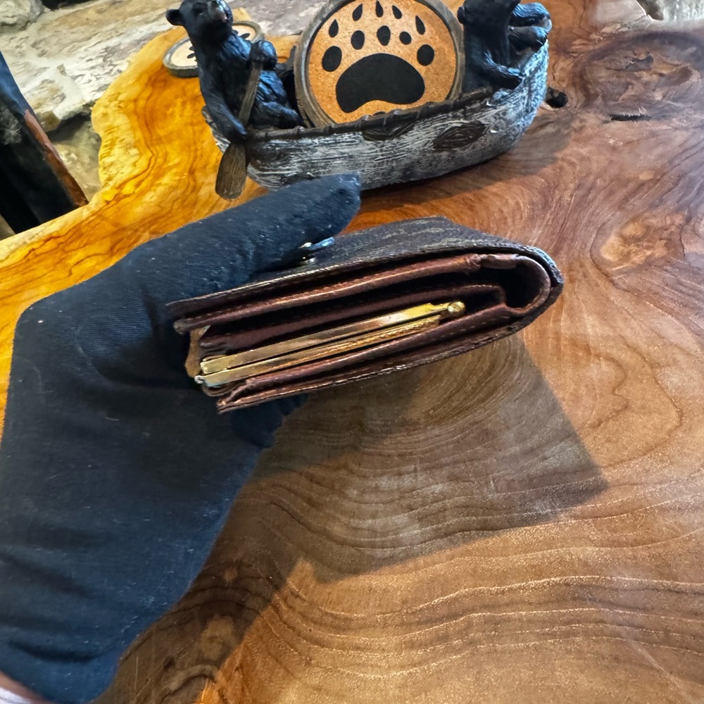 LOUIS VUITTON Monogram Porte Monnaie
Billets Viennois Wallet converted vintage - Picture 4 of 16
